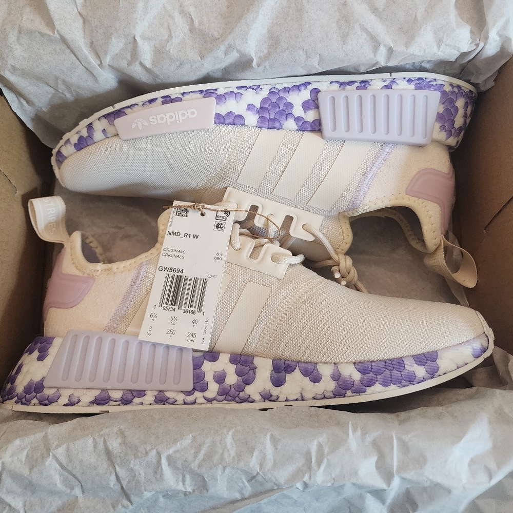 NEW Adidas Originals NMD R1 Women's Running Shoes Size 8 - Picture 5 of 8